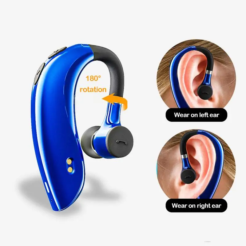 

XY-008 Wireless Bluetooth Headphone Ear Hook Bone Conduction Business Headset Sports Earplugs with 2000 mAh Charging Box