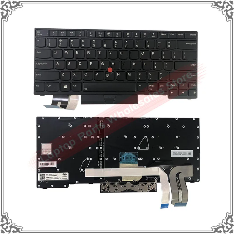 Клавиатура с подсветкой для ноутбука lenovo Thinkpad T490s