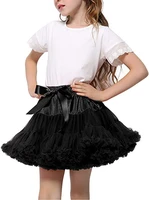 hot selling fashion style girls tutu skirt fluffy soft tulle skirt princess ballet skirt tutu pettiskirt