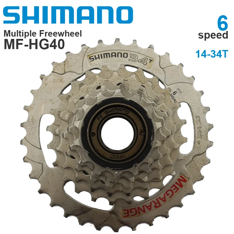 Кассета SHIMANO TOURNEY TZ30 TZ500 HG40 6 в скоростей MTB несколько свободных колес