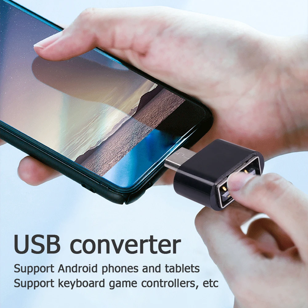 for android phone micro usb data cable adapter usb 2 0 to usb otg connector converter for android mobile phone mouse keyboard free global shipping
