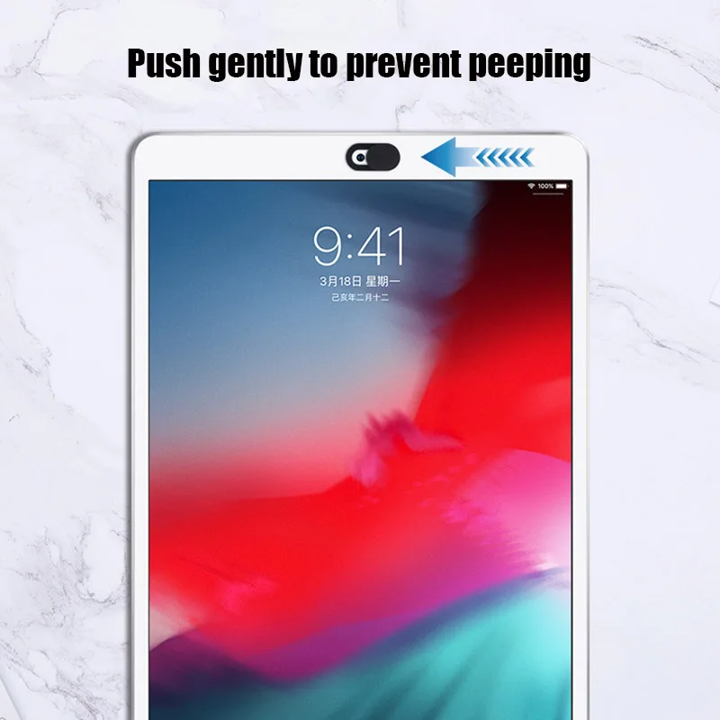 

1/3/6/18 Pcs! Len Scratch Proof Privacy Camera Mask For iPad Web Laptop PC Macbook Thin Universal Webcam Cover Plastic Material