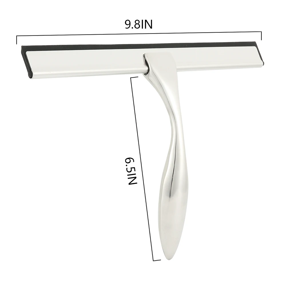 Скребок для стеклоочистителя из нержавеющей стали скребок душа щетка зеркала в