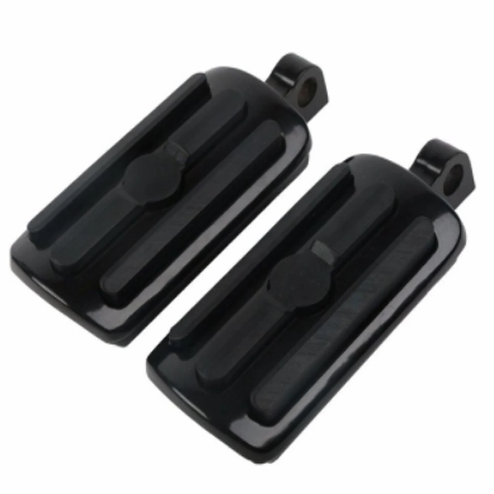 Male Mount Motorcycle Rubber Footrest Footpegs Floorboard For Harley Iron XL 883 1200 Street 750 500 Touring Custom Dyna Softail