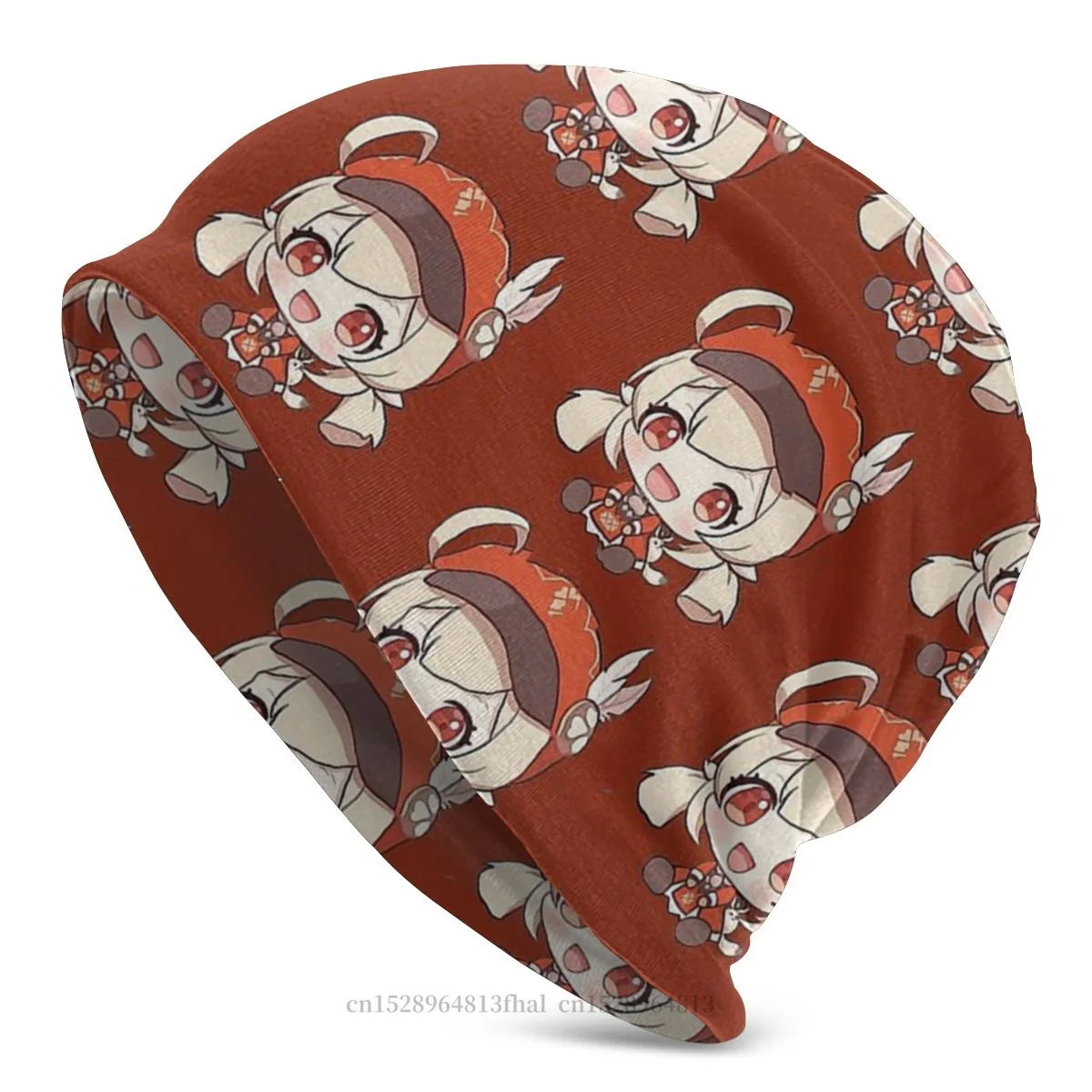 

Уличные шапки Genshin Impact, вязаная шапка Kawaii Bomb Klee, шапочка, высококачественные шапочки, шапочки, шапки