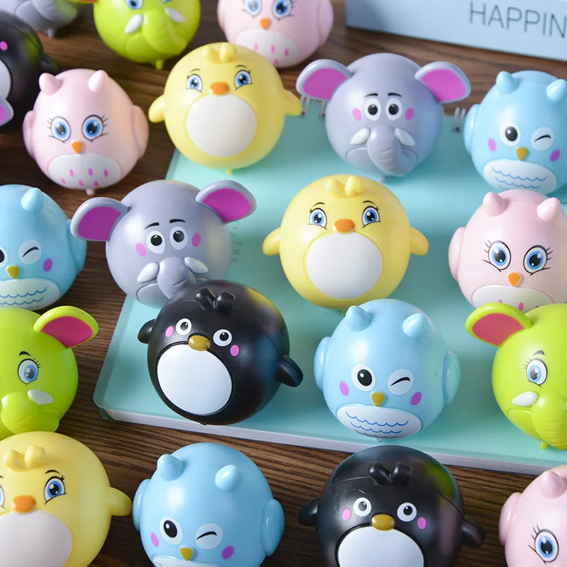 

6PCS/Set Kids Cartoon Pull Back Car Toy Fall Resistance Animal Vehicle Puzzle Toys Baby Juguetes Carro Stress Relief Funny Toy