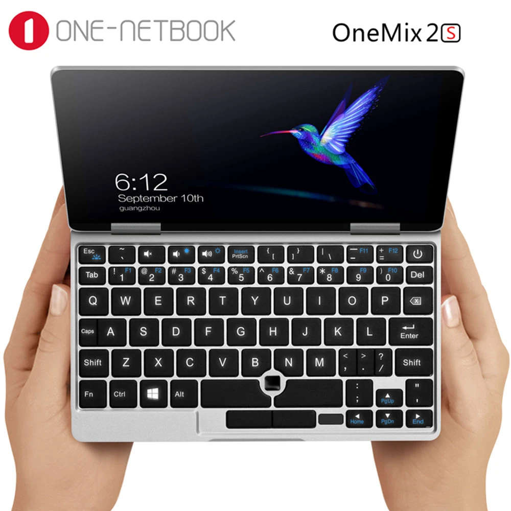 One Netbook Mix 2S Pocket PC Intel Core M3-8100Y 7-дюймовый 1920*1200 IPS 8 ГБ 256 ГБ PCIE SSD Windows 10 WiFi USB 3.0 Notebook on.