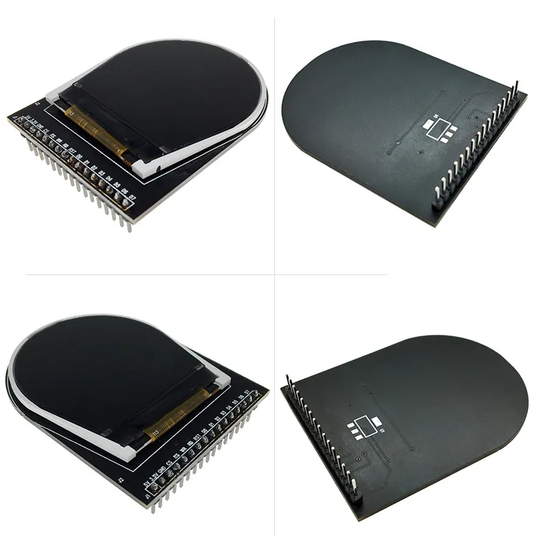 DIY 1 5 Дюймовый TFT ЖК дисплей круглый модуль PCB Базовая плата 36 pin 16p MCU сварочный