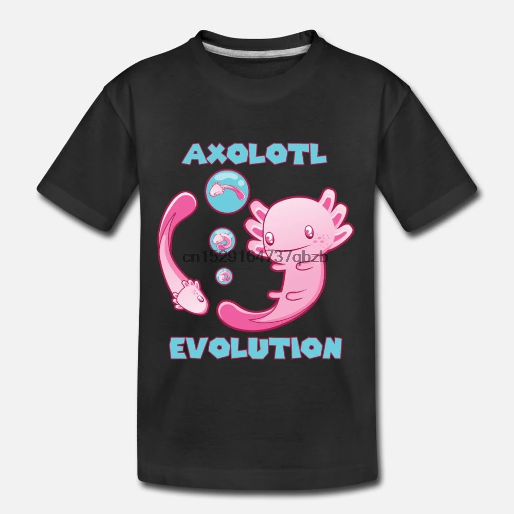 Мужская футболка Axolotl Evolution футболки с изображением мексиканской рыбы женская и