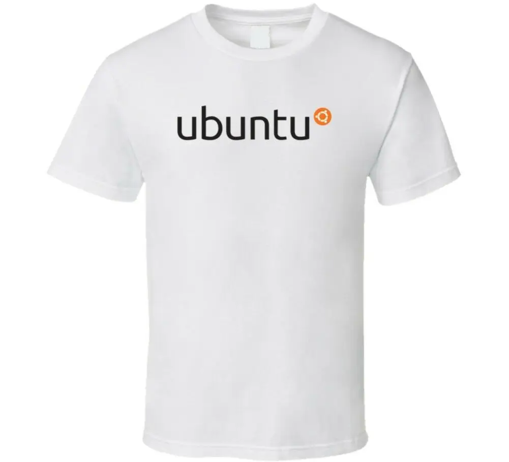 Ubuntu Os Linux Logo T Shirt2019 Новая модная мужская повседневная брендовая одежда Высокое
