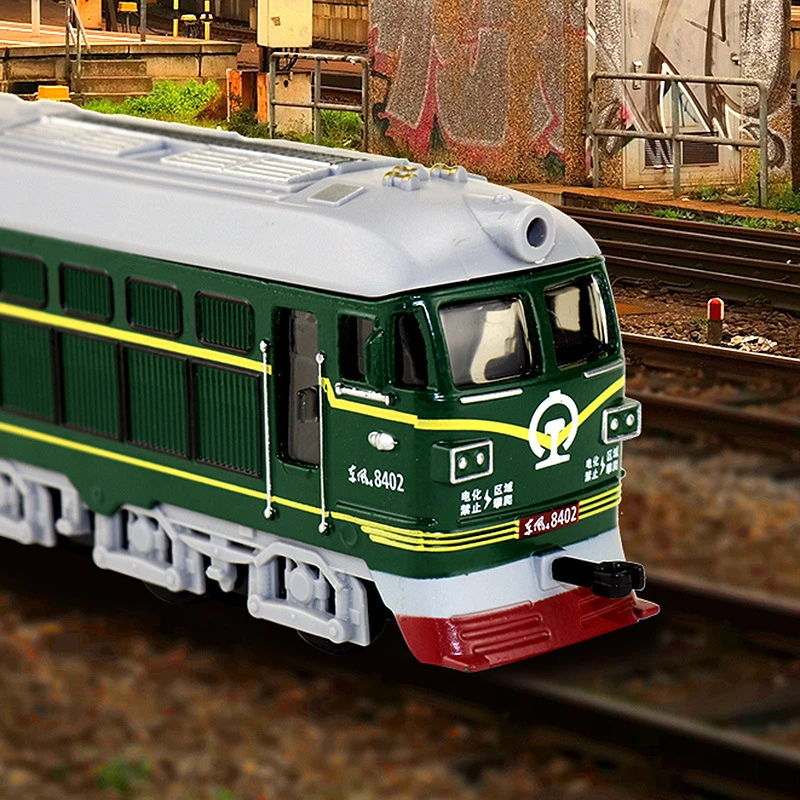 1: 64 Высокая Имитация скольжения поезд метро трамвай сплав модель Металл