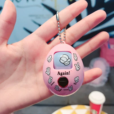 Угадай яйцо камень ножницы ткань игра Яйцо Брелок Подвеска капсула