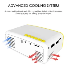 Мини ЖК-проектор HDMI высокой четкости домашний медиаплеер для личного театра вечерние Hi 888