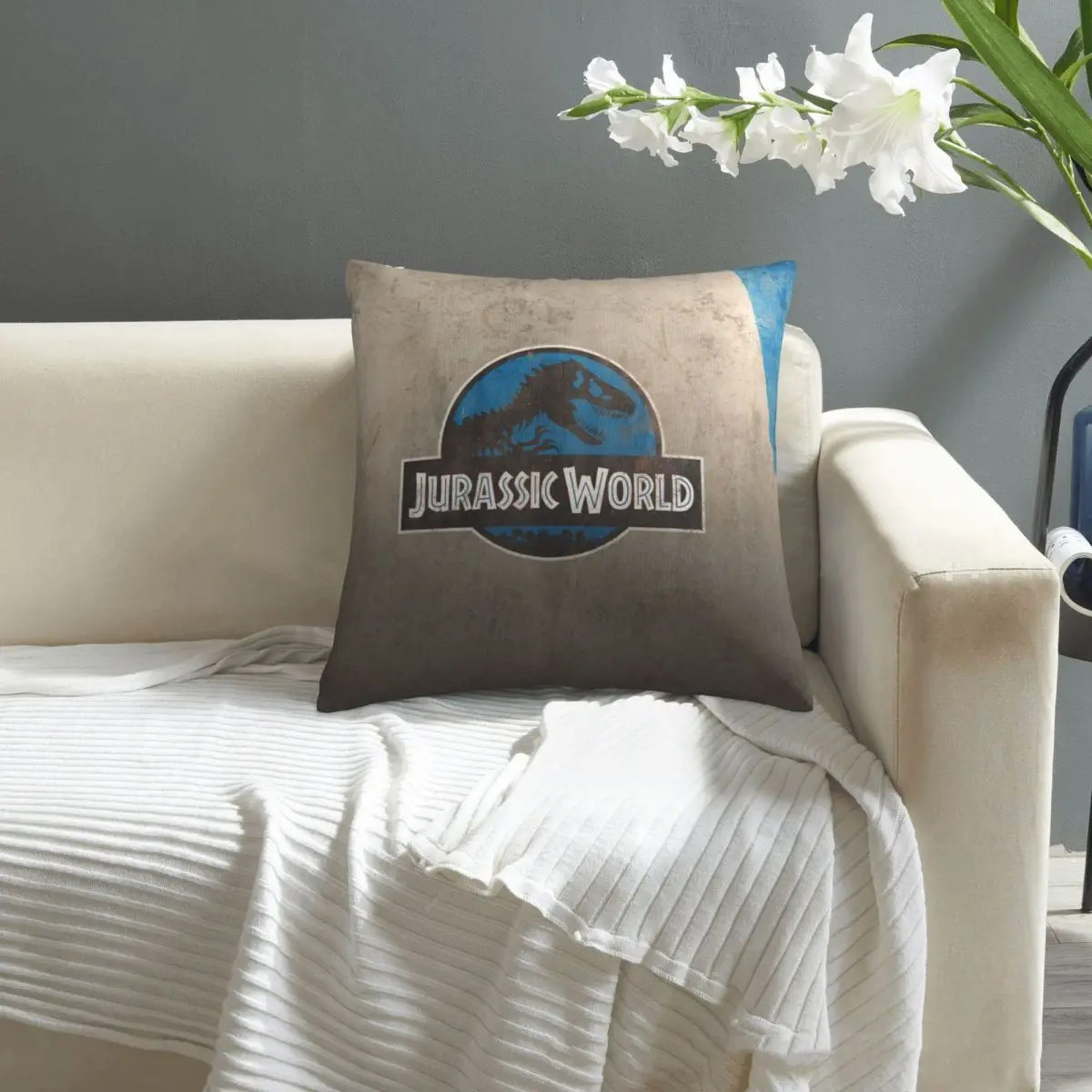 

Наволочка с принтом «Мир Юрского периода»