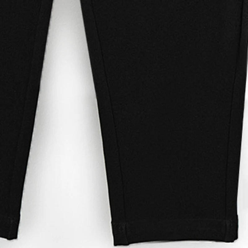 

Pants Chiffon Solid High Waist Single Button Pockets Women Chic Elegant Trousers Korean Womens Summer Thin All-match Students