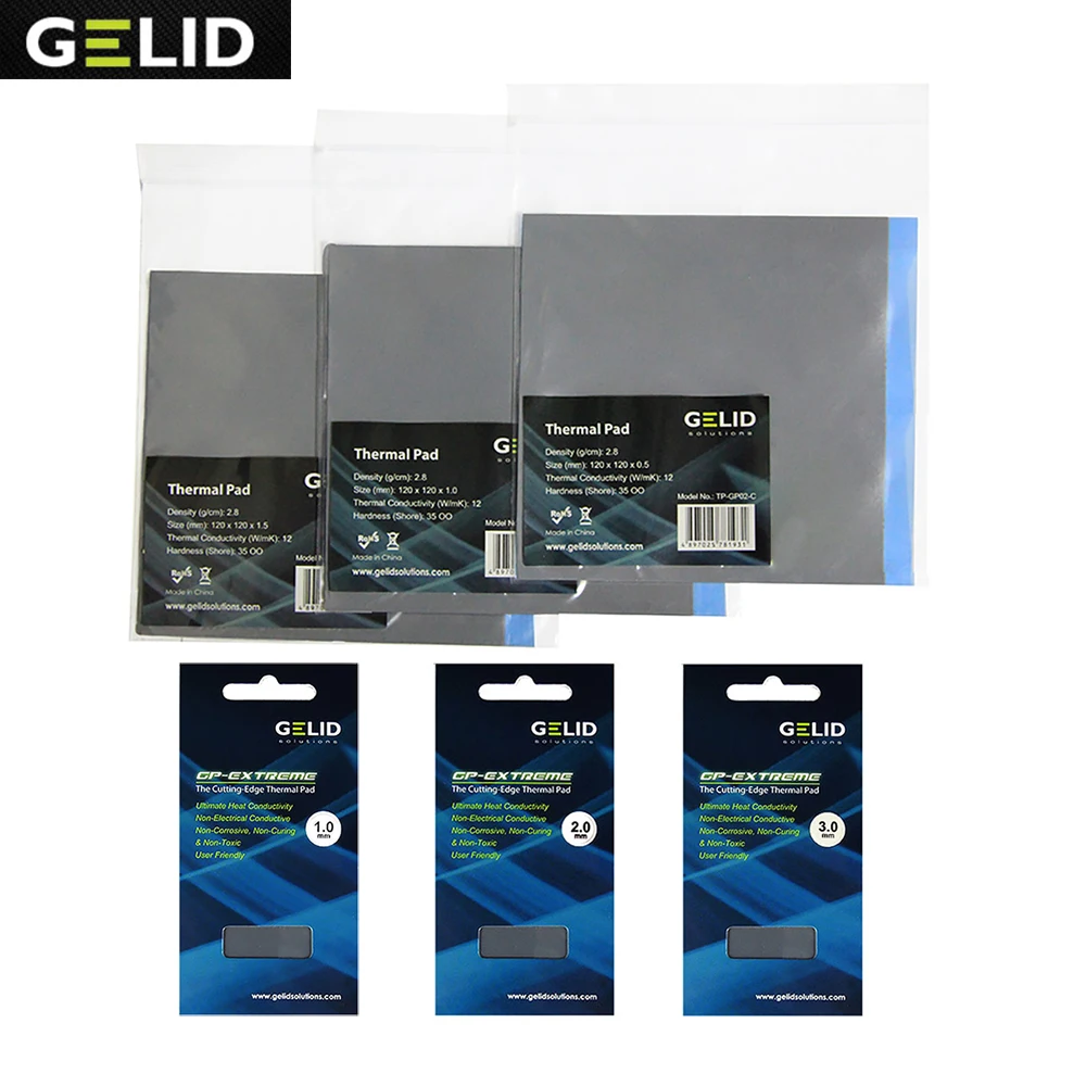 GELID 80X40 120X120 0 5 1 2 3 мм ПК Процессор GPU радиатор охлаждения северный и южный мост
