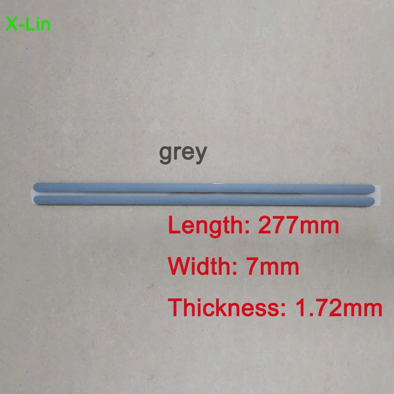 277 мм * 7 мм для Dell 15MF 7000 7569 7579 Нижняя оболочка резиновая прокладка верхняя ножка