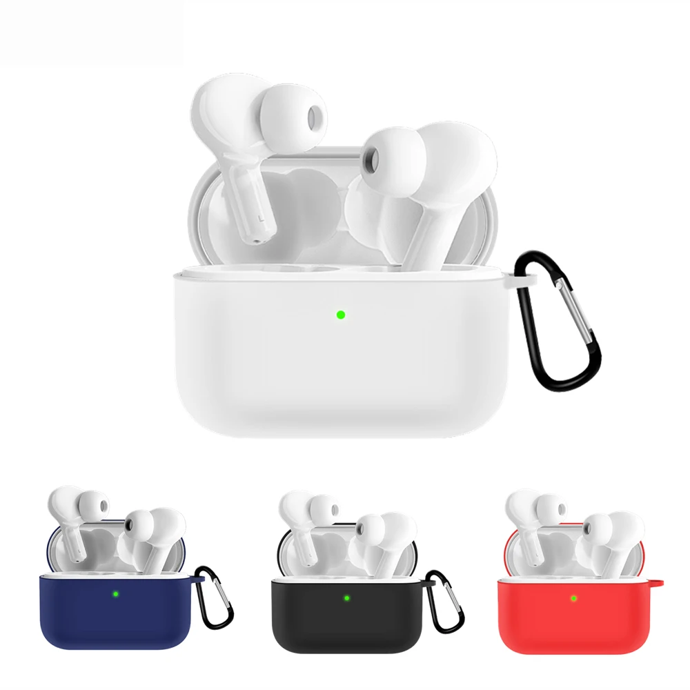 Силиконовый чехол для наушников Huawei Honor Earbuds X1 TWS Bluetooth защитный с крючком budsx1 |