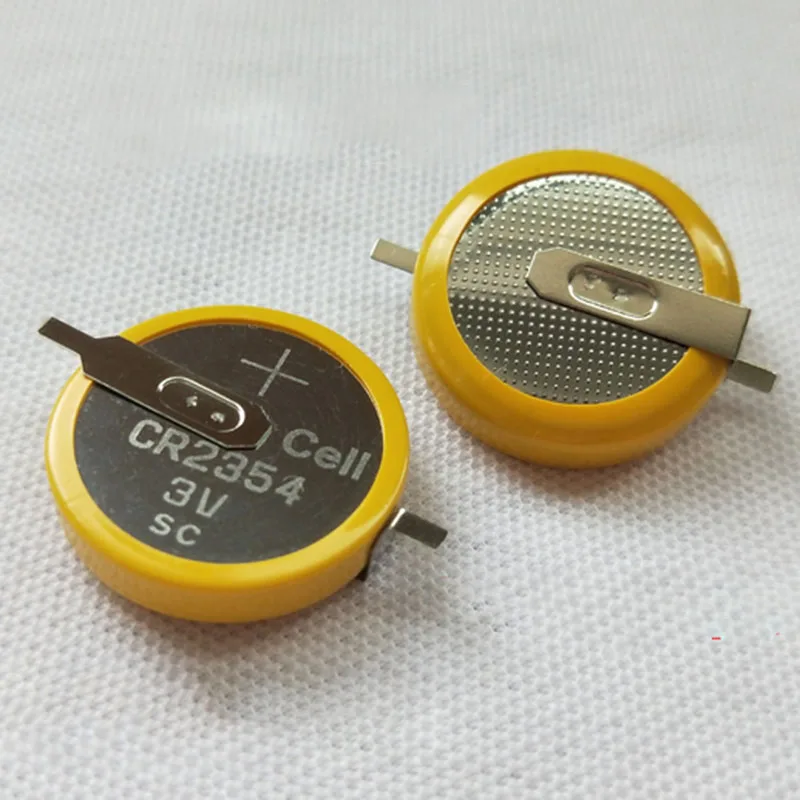 

5PCS/LOT CR2354 with welding foot battery 3V button battery 180 degrees welding foot, can be customized welding foot