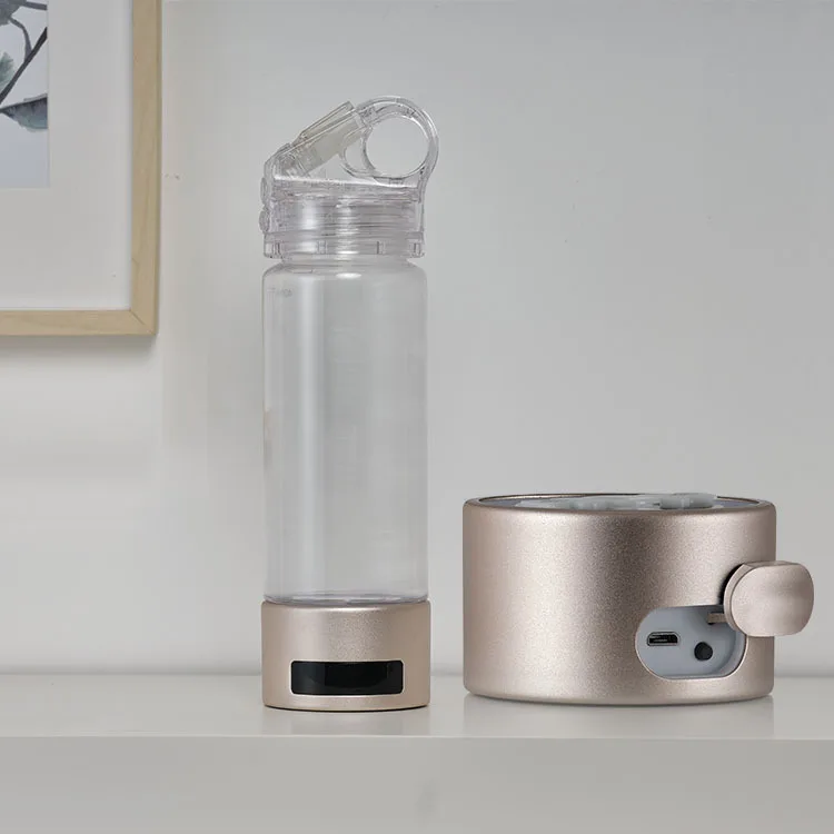 Светодиодный водородный генератор spe/pem чашка с фильтром для воды устройство