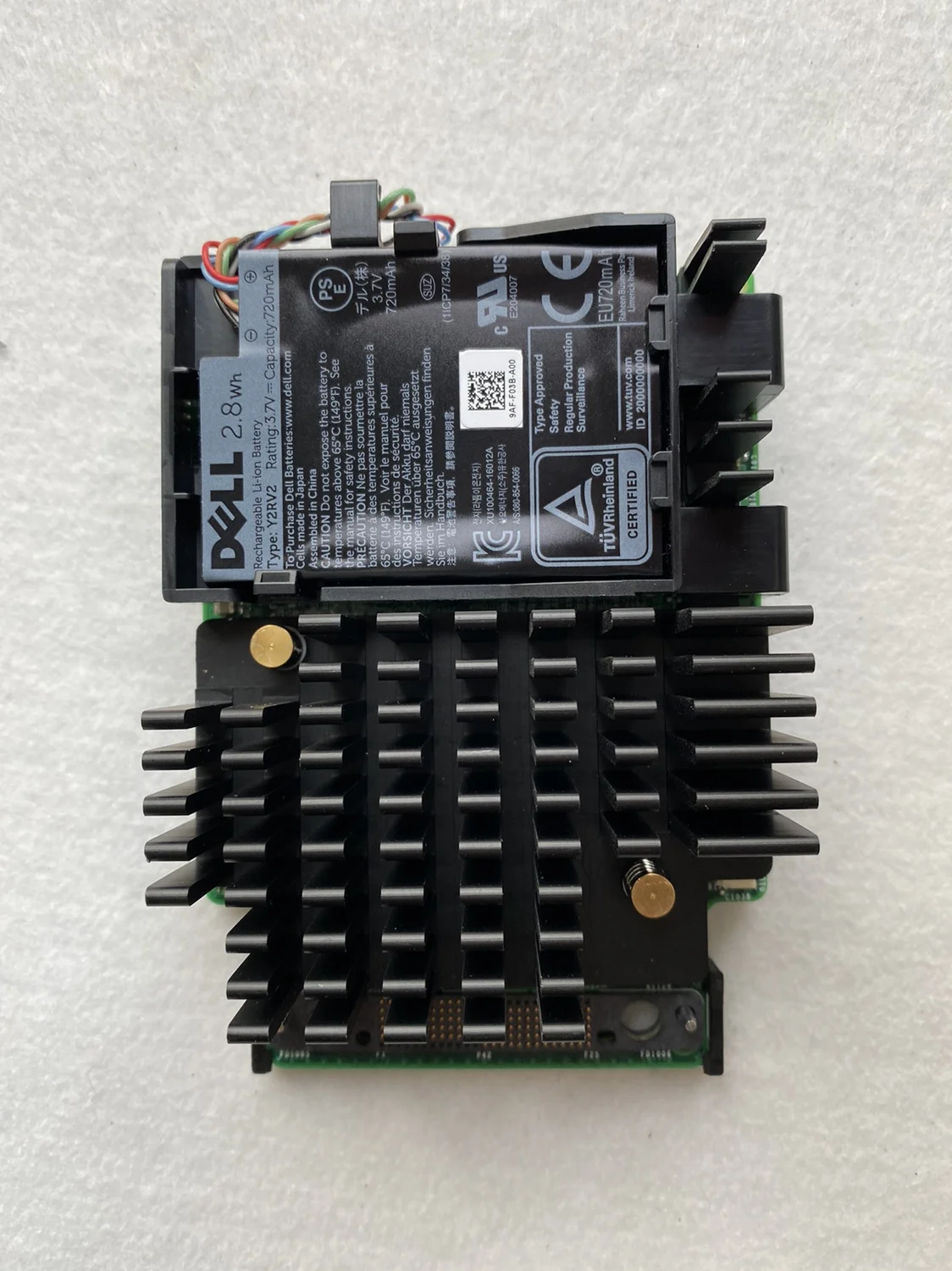 

Dell PERC H740P 8GB Mini Mono RAID Controller with battery