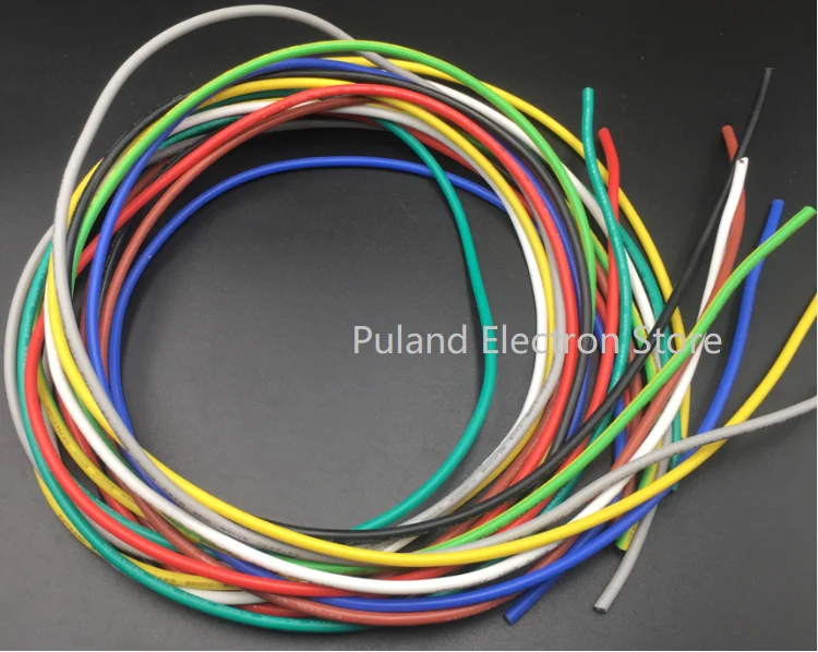 UL1015 электронный провод 24AWG OD 2 мм с ПВХ изоляцией из бескислородной меди луженая