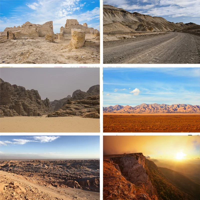 Реквизит для фотосъемки Nitree Виниловый фон в западных горах студийная свадебная