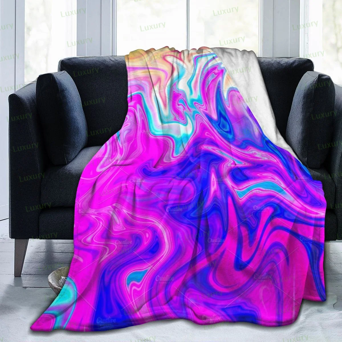 

Мягкое одеяло, Крутое мультяшное ультра-мягкое микродержательное одеяло для дивана в спальню