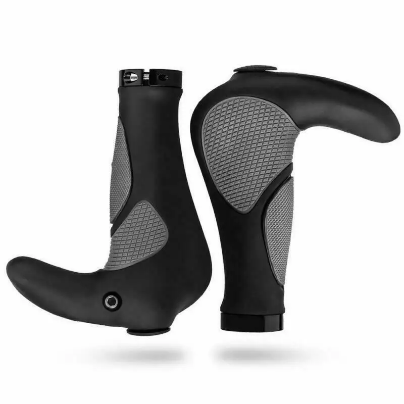 

1 Pair Anti-Skid TPR Rubber Bicycle Handlebar Bike Grips Bicycle Handle Bar End Plugs Cycling Grips Mountain Bike Accessories