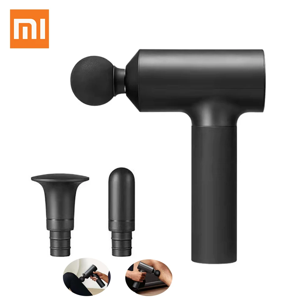 

Оригинальный массажный пистолет Xiaomi Mijia, Электрический массажер для шеи, умный пистолет для массажа тела, расслабления, фитнеса, мышечной бо...