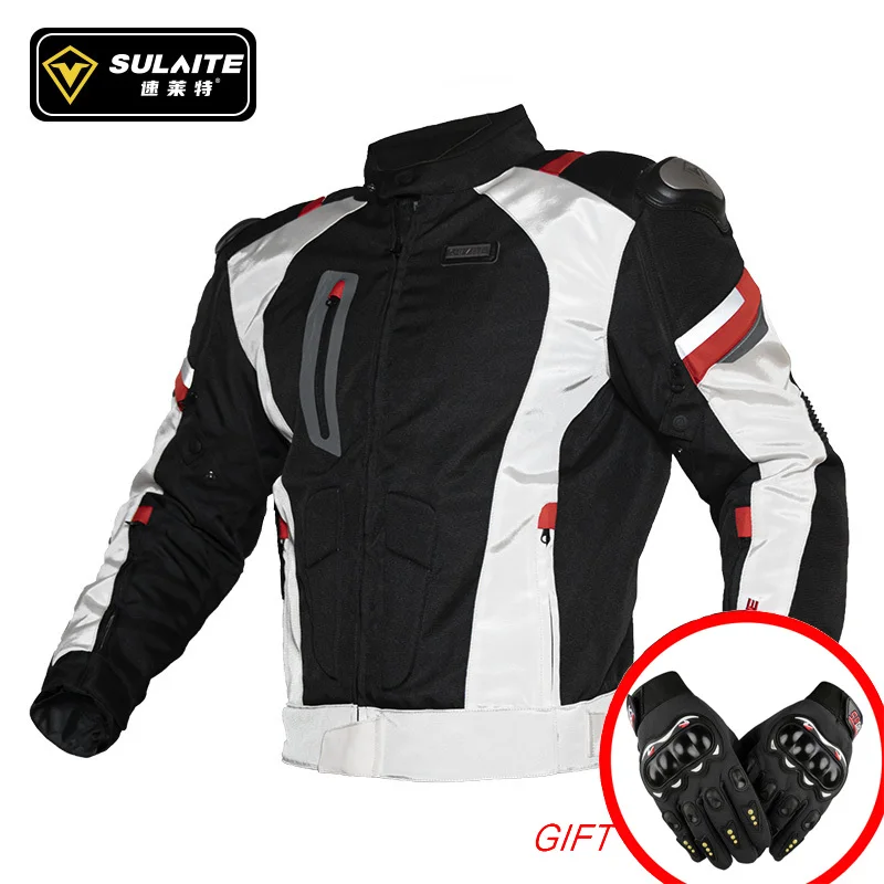 

Motorcycle Winter Rally Racing Jackets Suit Titanium Alloy Waterproof Racing Clothes Motorbike Protection Moto Riding Jackets