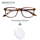 Очки ZENOTTIC Мужские квадратные, оптические аксессуары для рецепта, при близорукости, гиперметропии, фотохромные