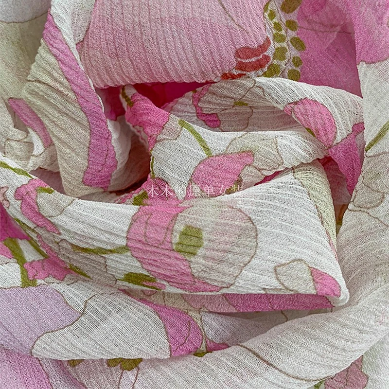 Длинное шелковое розовое платье с пышными рукавами и поясом | Женская одежда