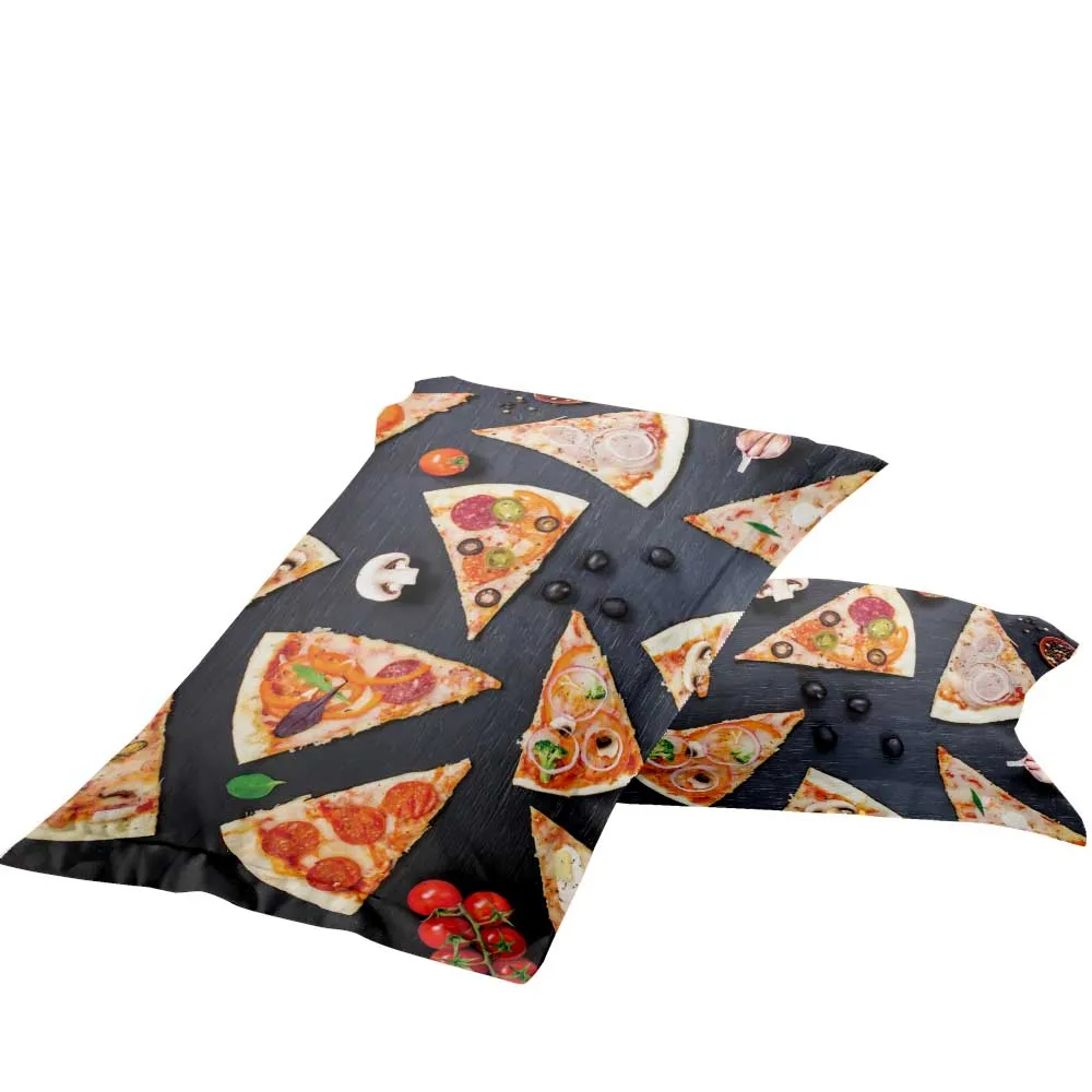 3 шт. комплект постельного белья для мальчиков и девочек с рисунком пиццы | Дом сад