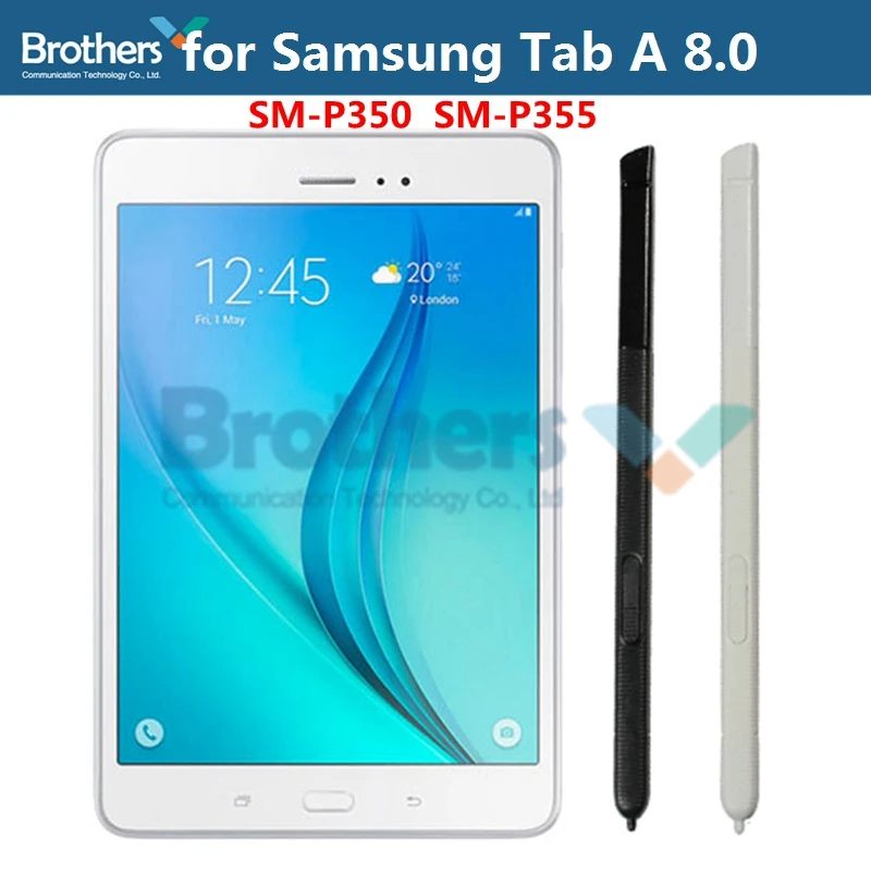 Оригинальная емкостная сенсорная ручка для samsung Galaxy Tab A 8,0 S ручка стилус сенсорная S ручка для P350 P355 Замена Черный Белый