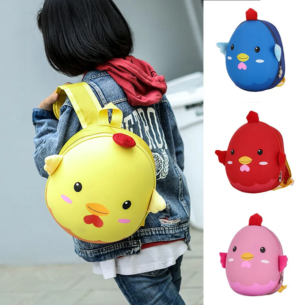Инсулярные детские сумки для мальчиков и девочек Модный милый рюкзак с объемным