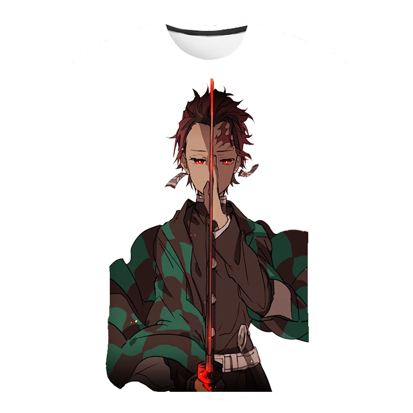 

2021 Children's T-shirt Blade of Bestruction 3D T-shirt Japanese anime T-shirt boys/girls Casual short-sleeved top Nezuko Kamado