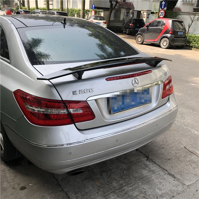 Спойлер для Benz W212 E class coupe 2008 2014 Автомобильный задний спойлер из АБС пластика two E300