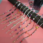 Цепочка для солнцезащитных очков женская, акриловая, с жемчужными ракушками, цепочка для очков, со шнурком, ювелирные изделия, 2021