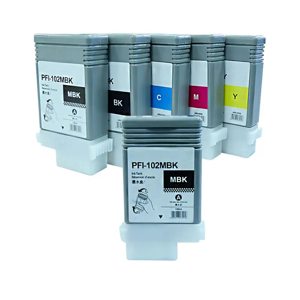 PFI 102 чернильный картридж для принтеров Canon IPF 510 iPF610 iPF710 iPF605 iPF720 iPF500 iPF700 iPF600 iPF655 iPF650