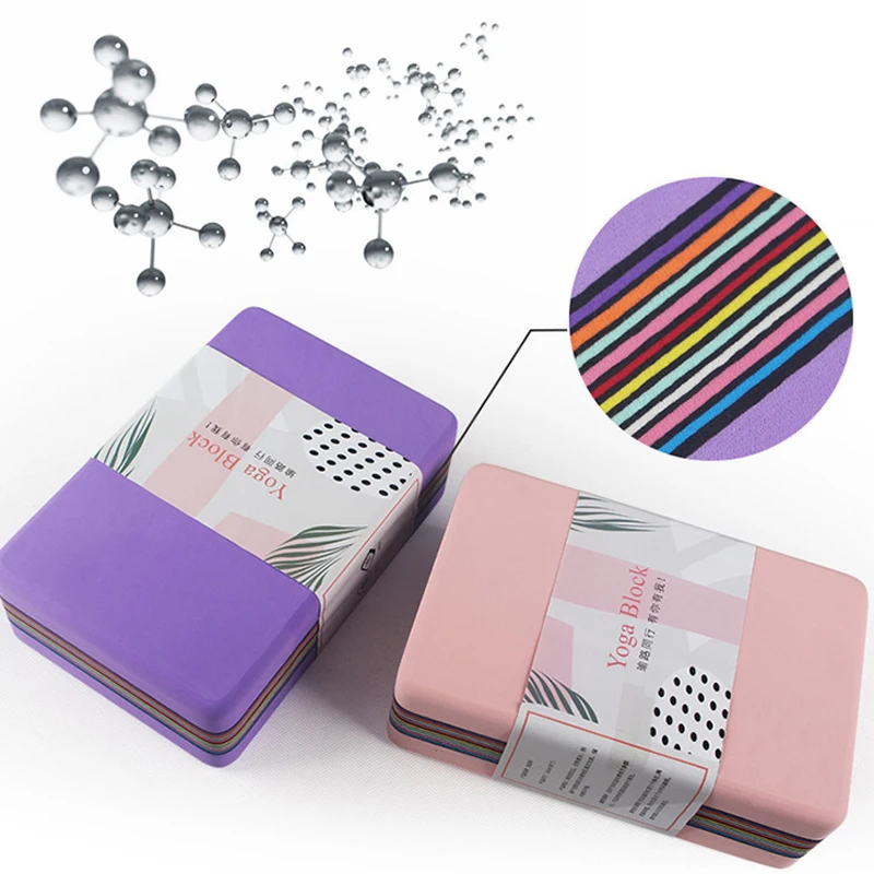 Набор блоков для йоги блок EVA пенопластовый кирпич спортивные инструменты