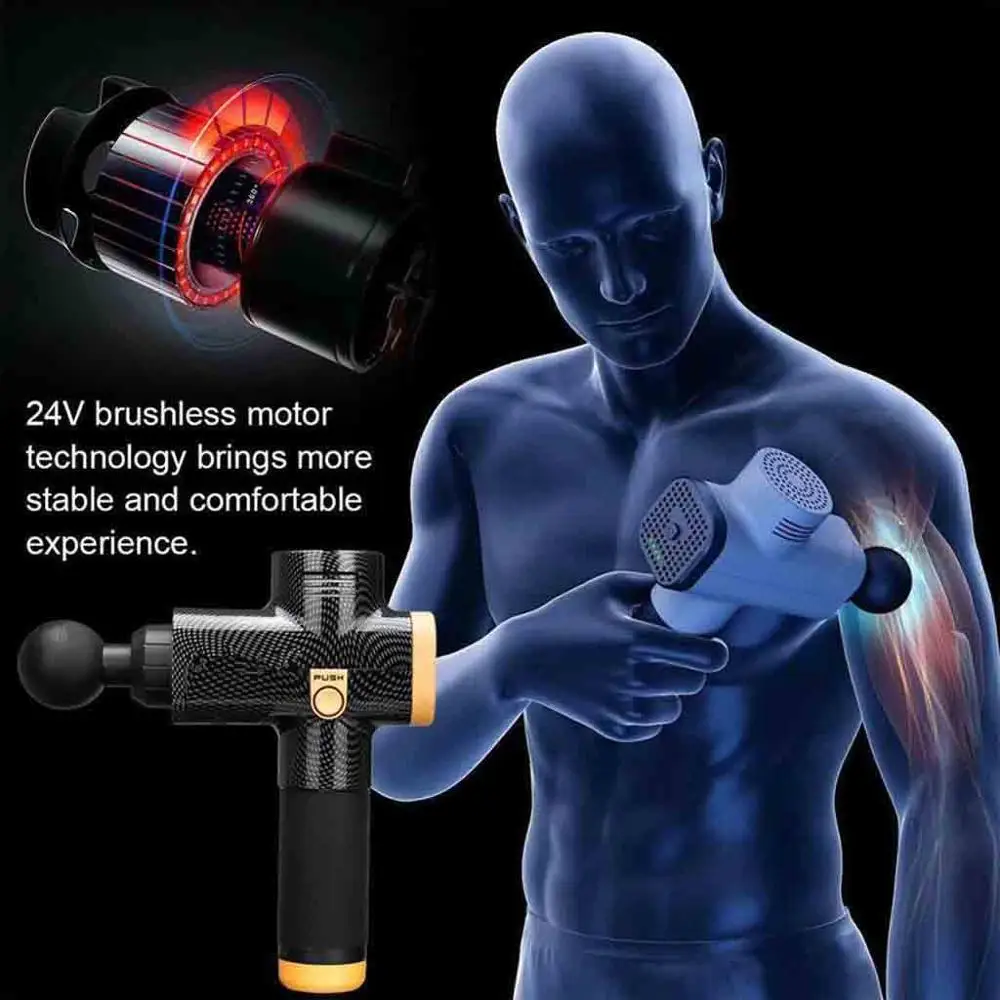 Phoenix A2 Massage Tool Percussion Massager Muscle Vibrating Relaxing Machine Deep tissue muscle massager with carrying bag