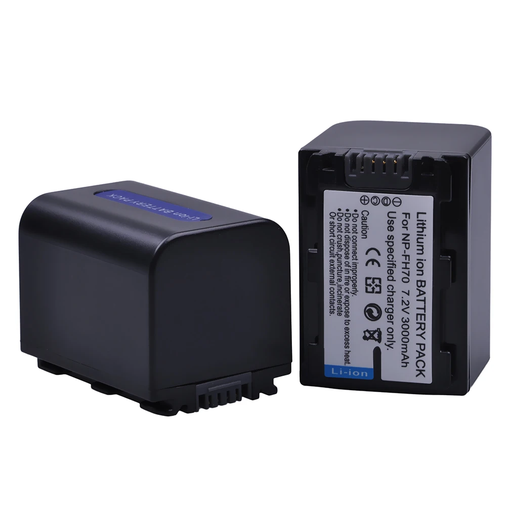 Аккумулятор NP FH70 NP-FH70 3000 мАч для Sony NP-FH30 NP-FH40 NP-FH60 DCR DVD508 DVD408 DVD308 DVD105 HC28 SR300 SR200 SR82 |
