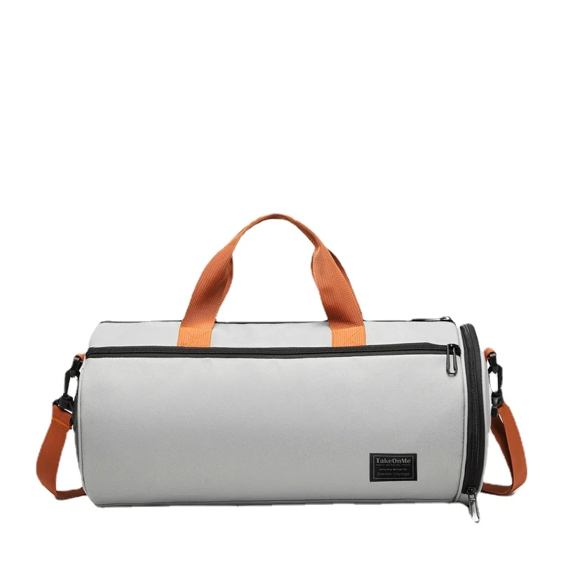 

Duffel Bag, Black/Tan Synthetic Leather, Mid-Volume luggage bag travel bags travel bags over night bag ladies packing bags