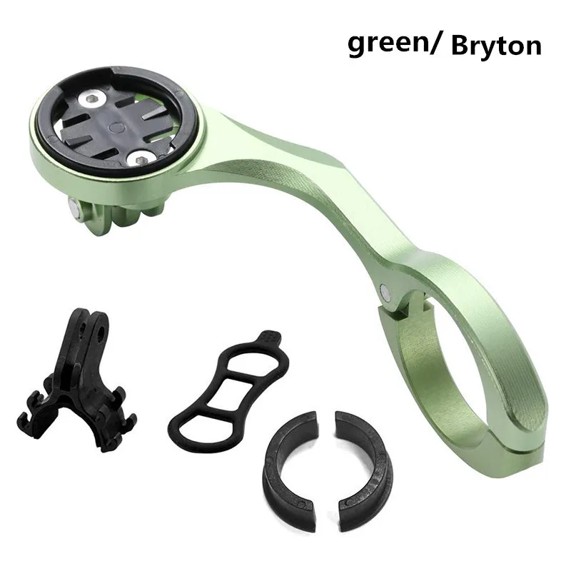 green Bryton Держатель для велосипедного компьютера MTB дорожный компьютерный кронштейн для велосипедного руля аксессуары для расширения - Цвет: green Bryton