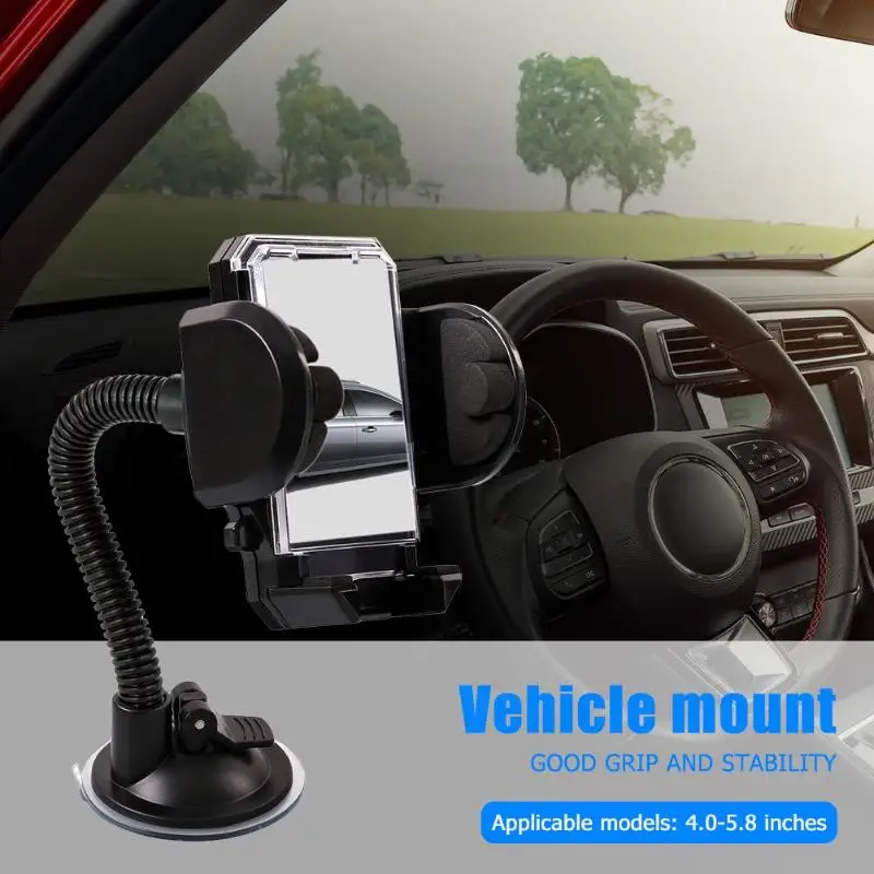 Регулируемый автомобильный держатель для телефона на 360 градусов вращающийся
