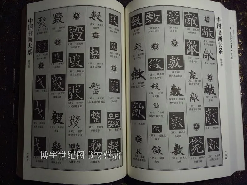 The Dictionary For Regular Script Calligraphy Chinese Book Kai Shu 420pages | Канцтовары для офиса и дома