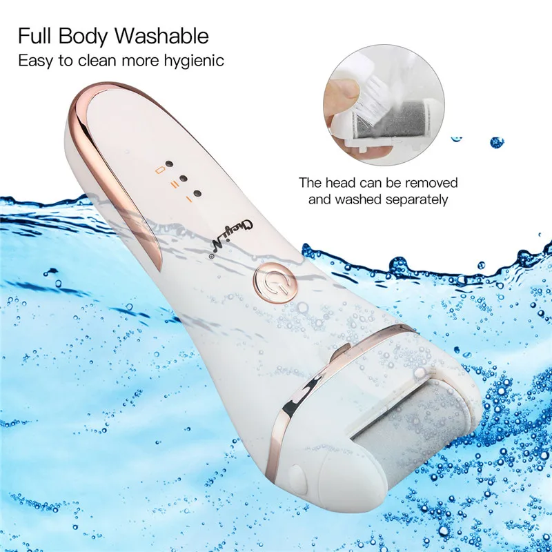 

CkeyiN Feet Grinding Roller USB Rechargeable Callus Remover Feet dead Skin Peeling Machine Waterproof Foot File Grinding Roller