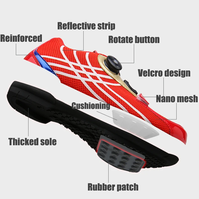 Кроссовки унисекс для горного велосипеда повседневная спортивная обувь без