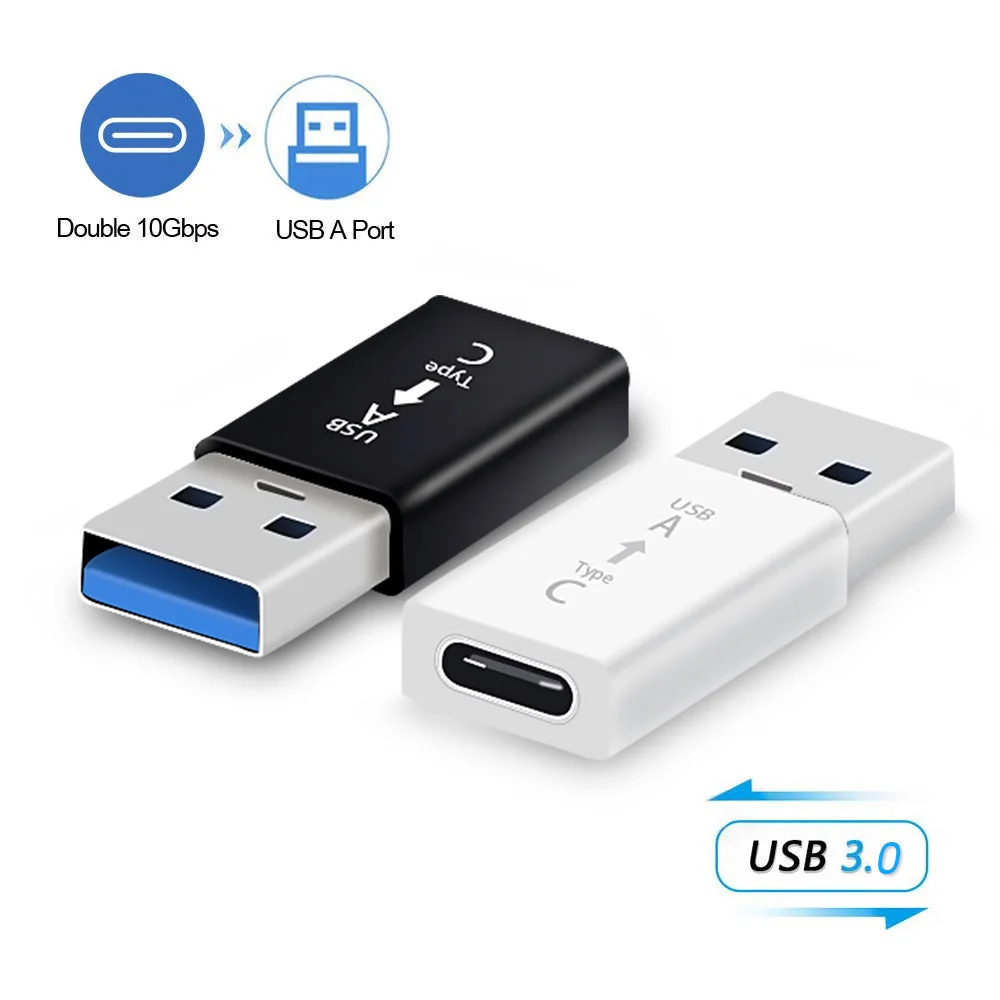 Адаптер OTG с USB 3 0 на Type C конвертер Thunderbolt адаптер кабель для Macbook pro Air Samsung S10 S9